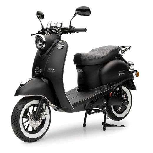 Burnout E-Motorroller E-MiniMe Mattschwarz, 2000 W, 45 km/h, Elektroroller