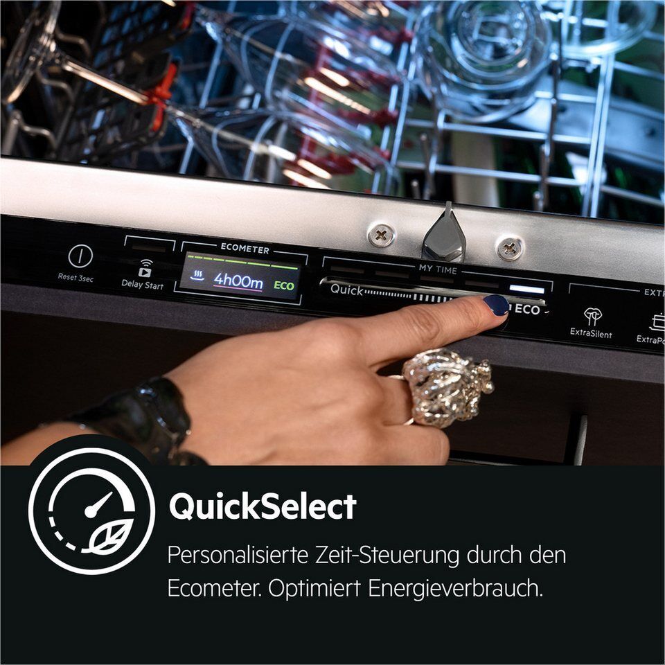 AEG vollintegrierbarer Geschirrspüler 5000 FSE7672AP, 14 Maßgedecke, AirDry: Kei