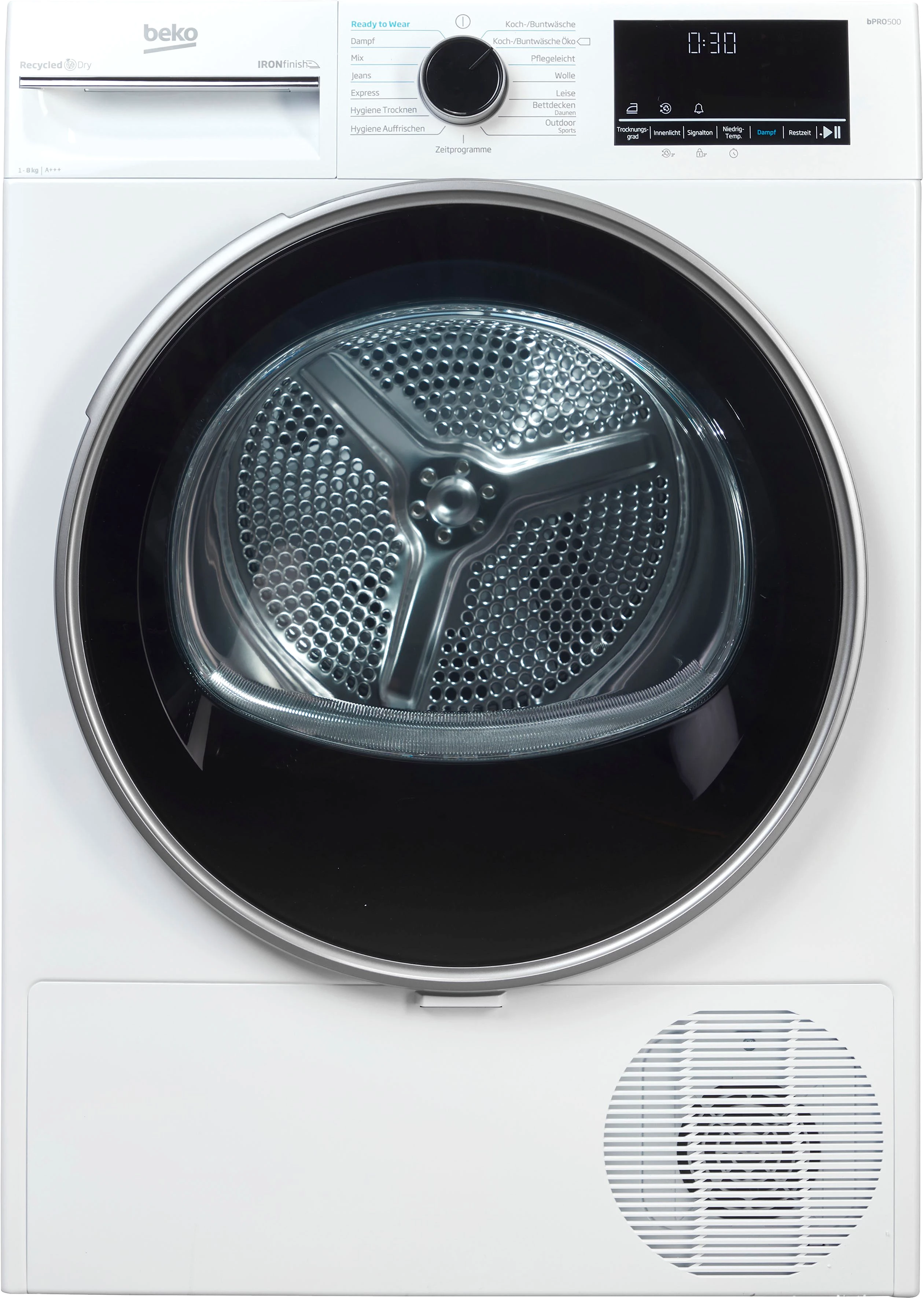 BEKO Wärmepumpentrockner B5T4824IF, 8 kg