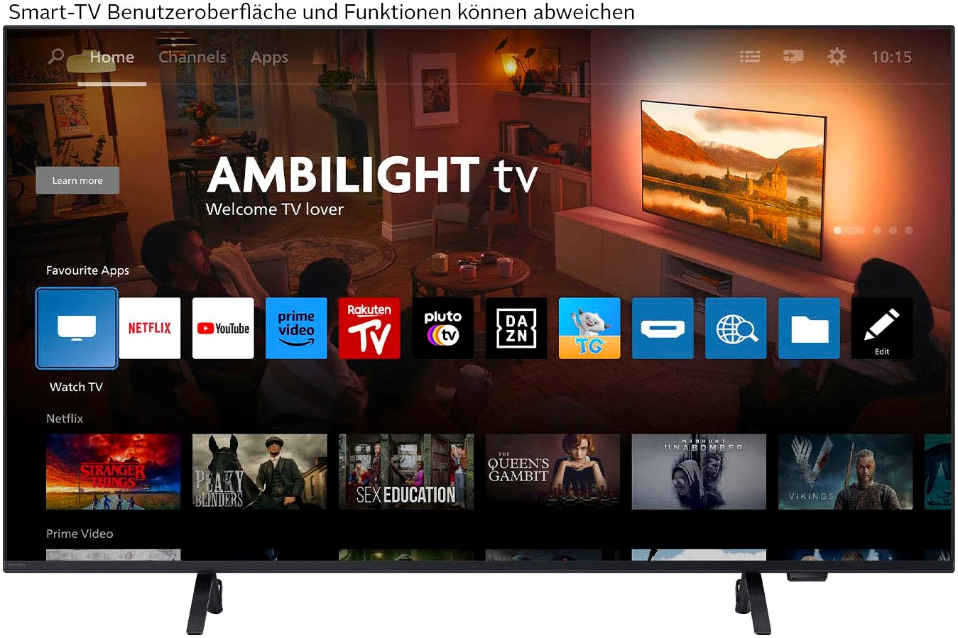 Philips 65PUS8349/12 LED-Fernseher