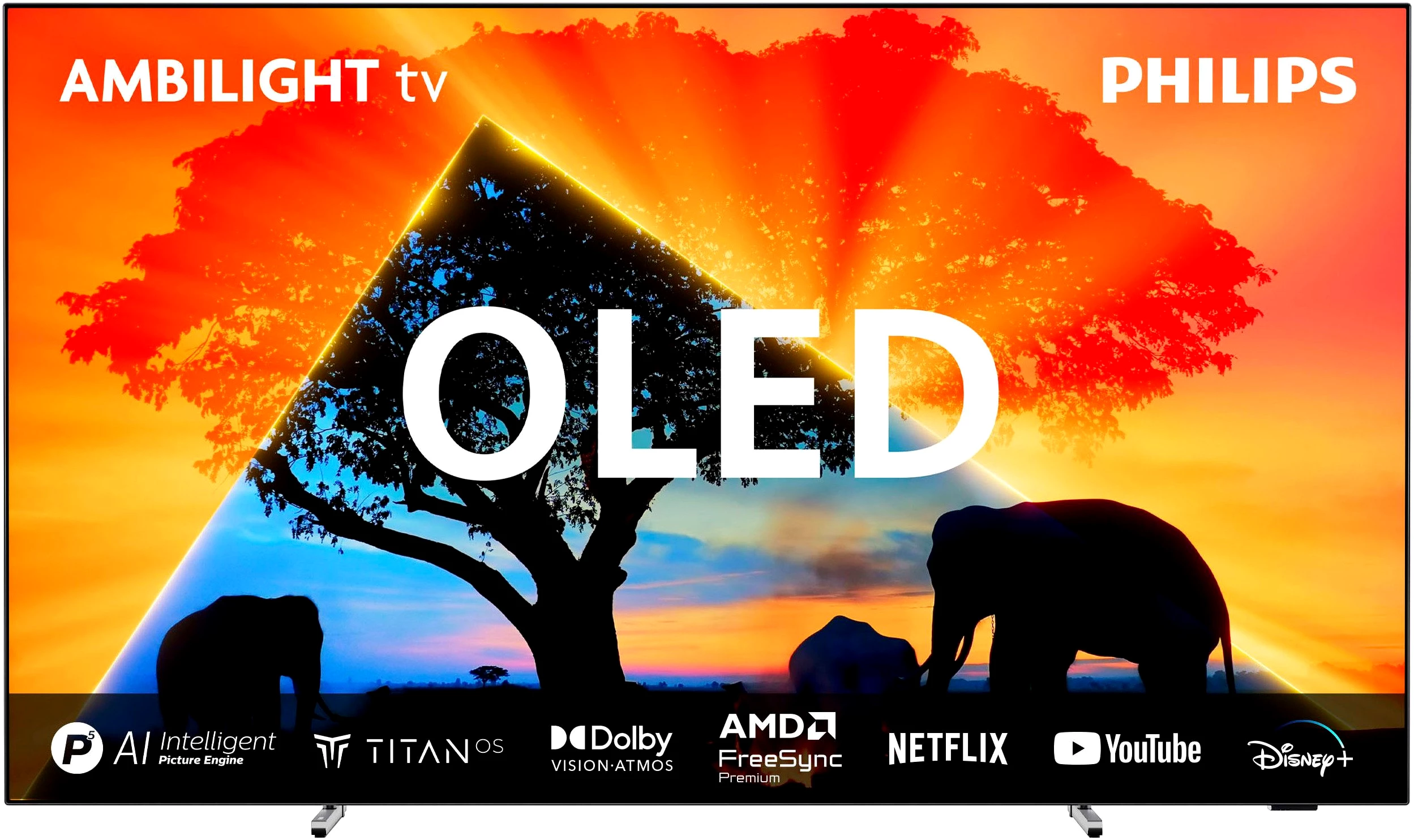 Philips 55OLED759/12 OLED-Fernseher (139 cm/55 Zoll, 4K Ultra HD, Smart-TV)