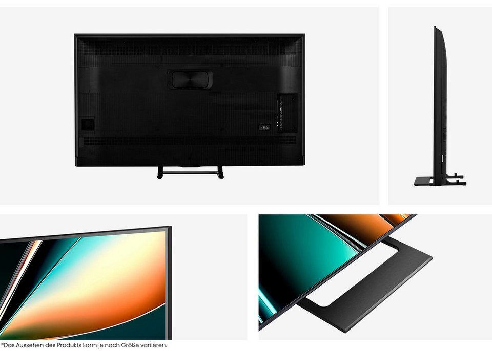 Hisense 50U7Q QLED Mini LED-Fernseher (126 cm/50 Zoll, 4K Ultra HD, Smart-TV, 4K