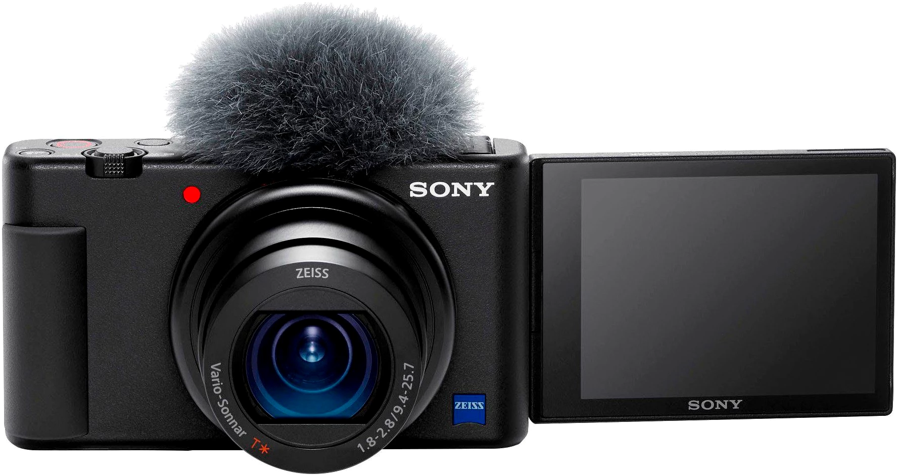 Sony ZV-1 Kompaktkamera (vielseitigen 24-70-mm, 20,1 MP, 2,7x opt. Zoom, Bluetooth)