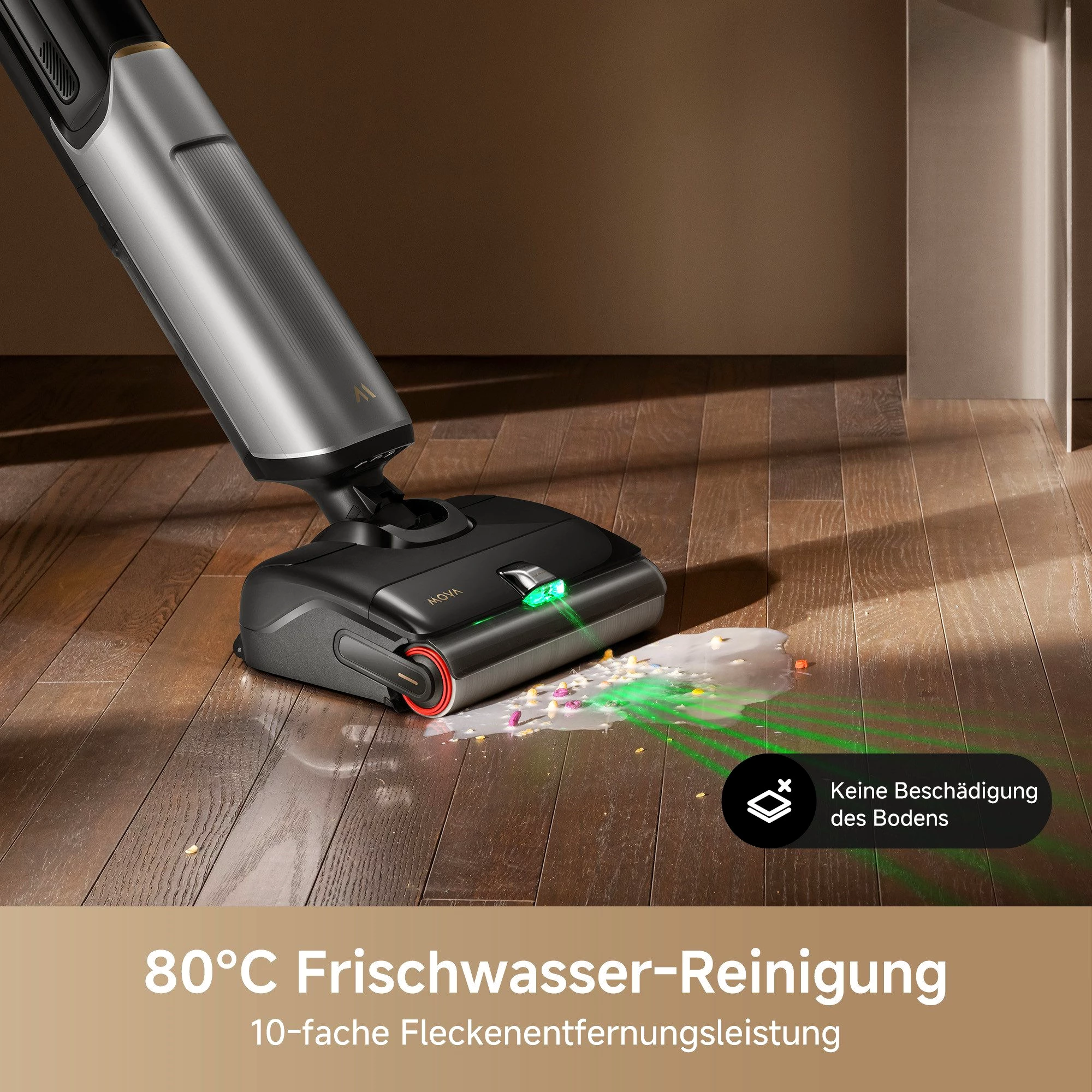 Dreame Nass-Trocken-Sauger MOVA X4 Pro, 450 W, 20.000Pa Saugkraft
