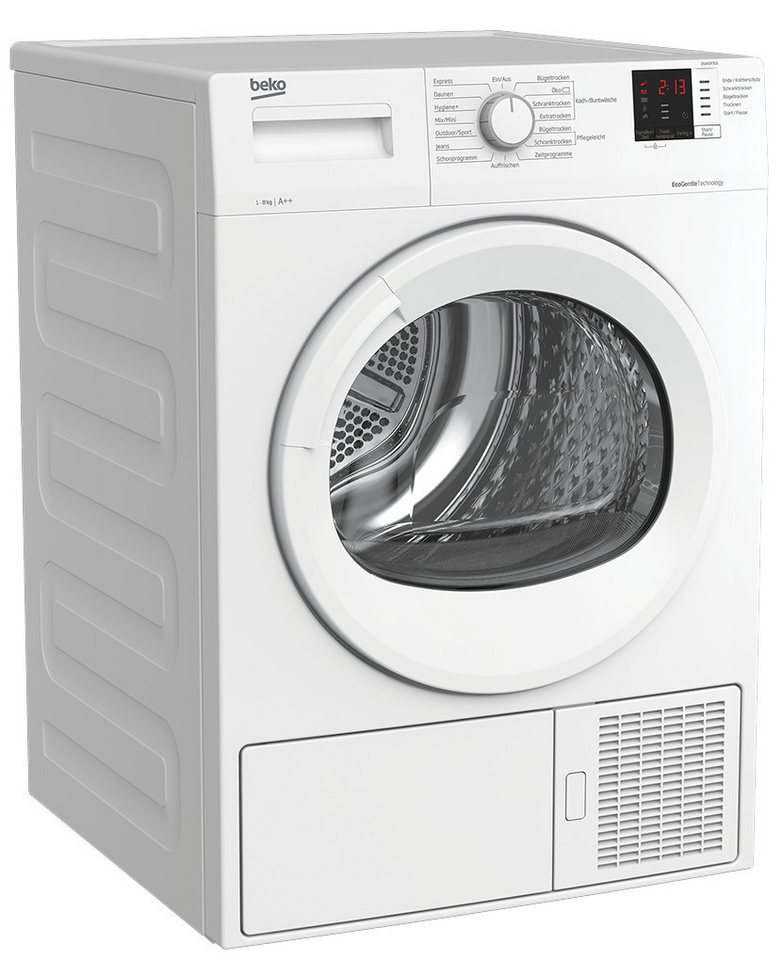BEKO Wärmepumpentrockner DS843F3G0, Programmanzahl: 15