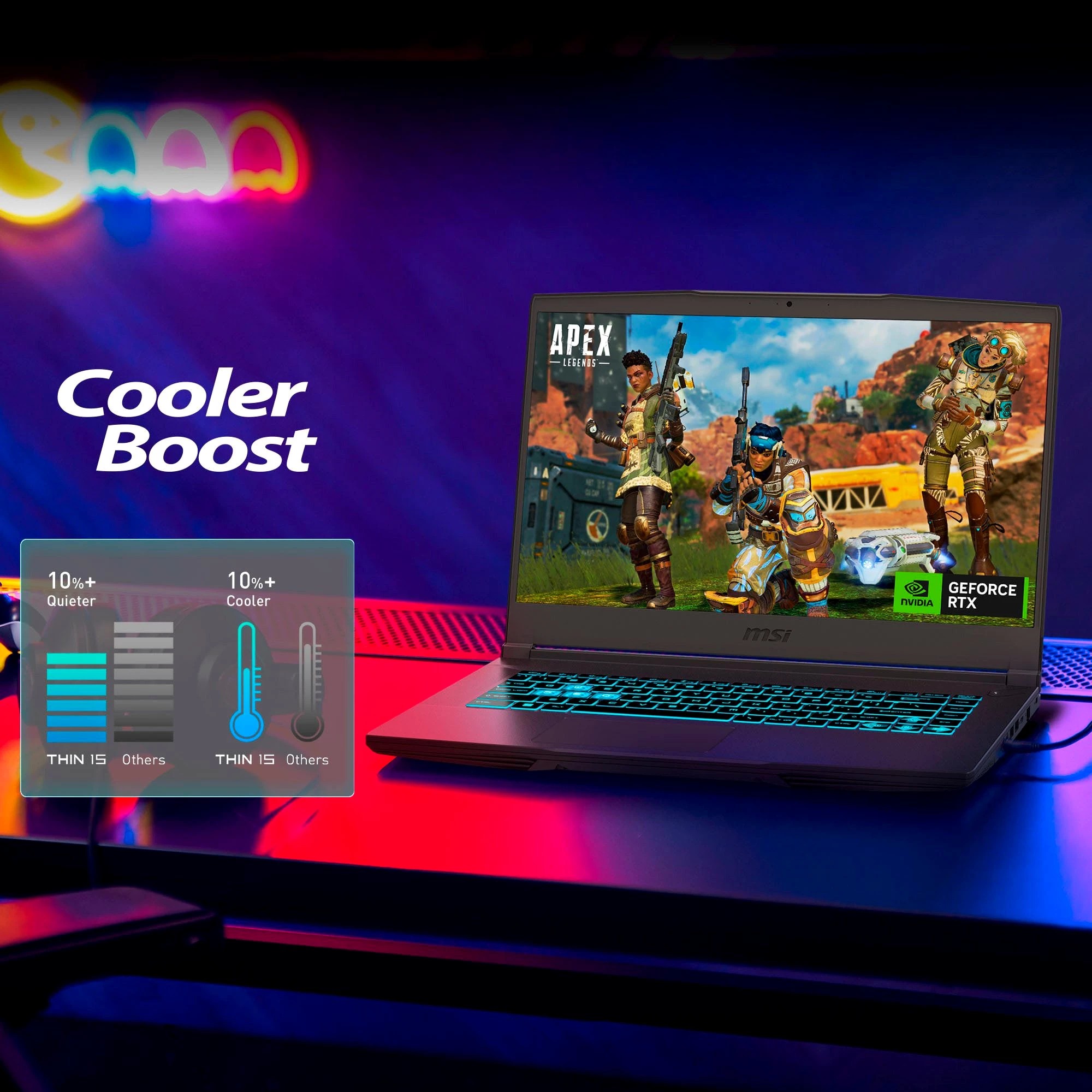 MSI Thin A15 B7VE-407 Gaming-Notebook