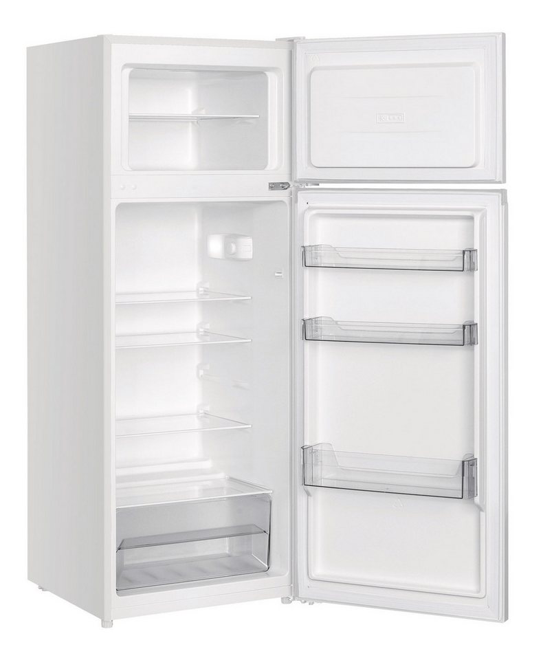 BAUKNECHT Kühlschrank K55T0 413W, 143 cm hoch, 55 cm breit
