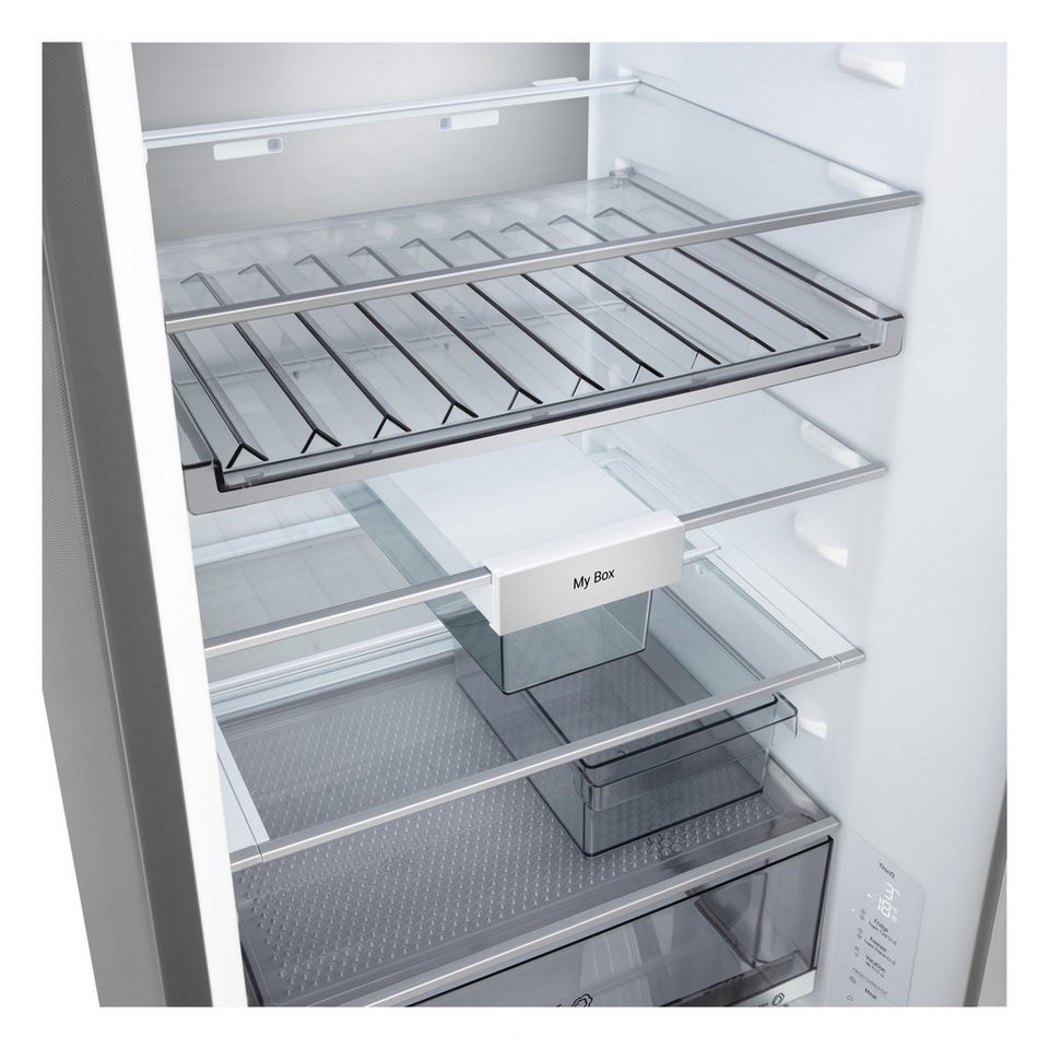 LG Kühl-/Gefrierkombination GBBS726AMB, 203 cm hoch, 59,5 cm breit, Fit&Max: Vollintegrierbar & Maxi