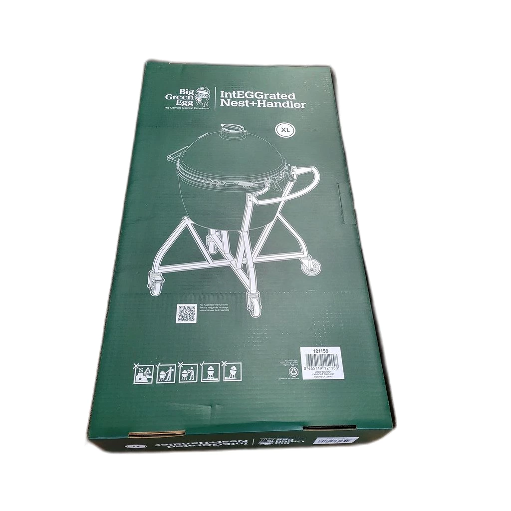 Big Green Egg Grillerweiterung Big Green Egg IntEGGrated Nest+Handler Größe XL