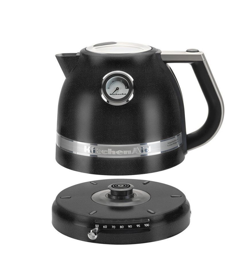KitchenAid Wasserkocher 5KEK1522EBK Gusseisen Schwarz, 1,5 l, 2400 W