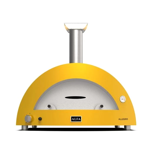 Alfa Forni Pizzaofen Alfa Forni Gas Pizzaofen MODERNO 5 Pizze Gelb FXMD-5P-GGIA-DE