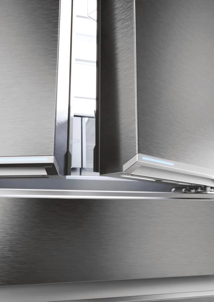 Haier French Door FD 90 SERIES 7 PRO HFW7918ENMP, 177,5 cm hoch, 90,8 cm breit, 178 cm hoch