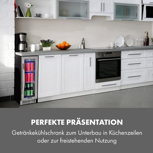 Klarstein Getränkekühlschrank TK15-Beerlager-56 10034269, 82 cm hoch, 29.5 cm breit
