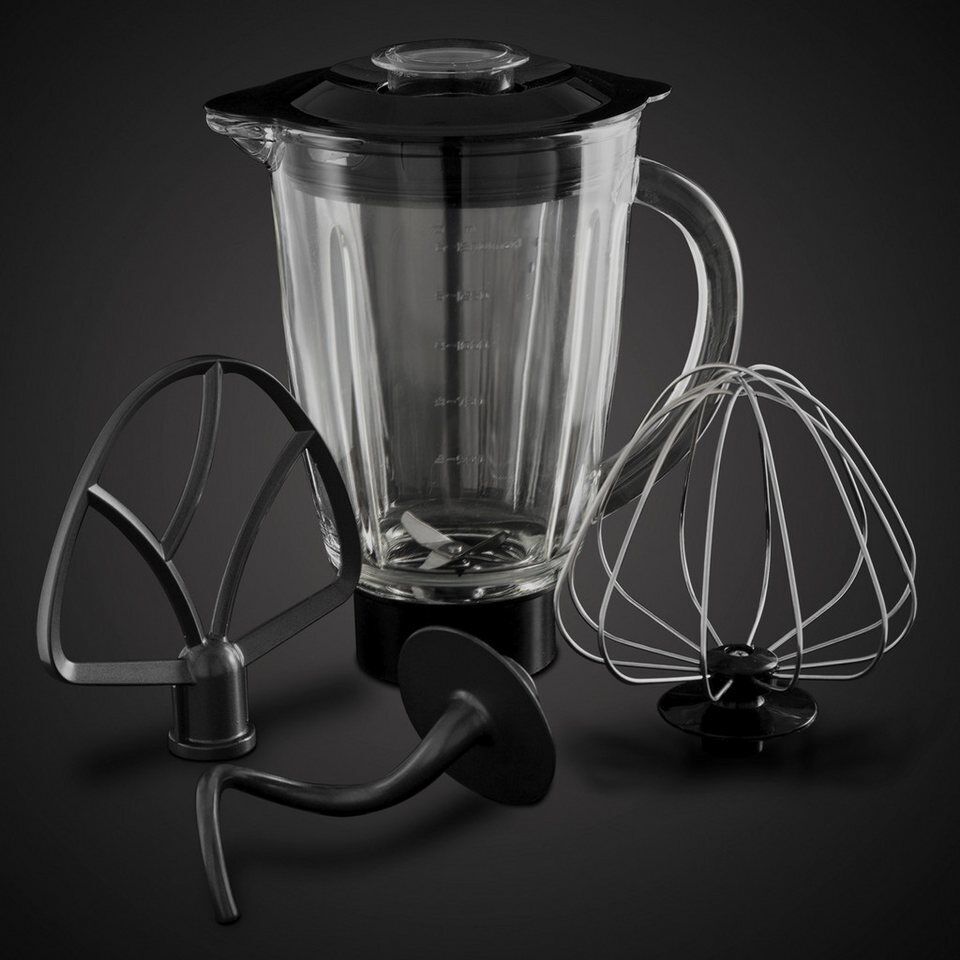 RUSSELL HOBBS Küchenmaschine 23480-56 Multi Desire Rot, 1000 W, 5 l Schüssel, Kn