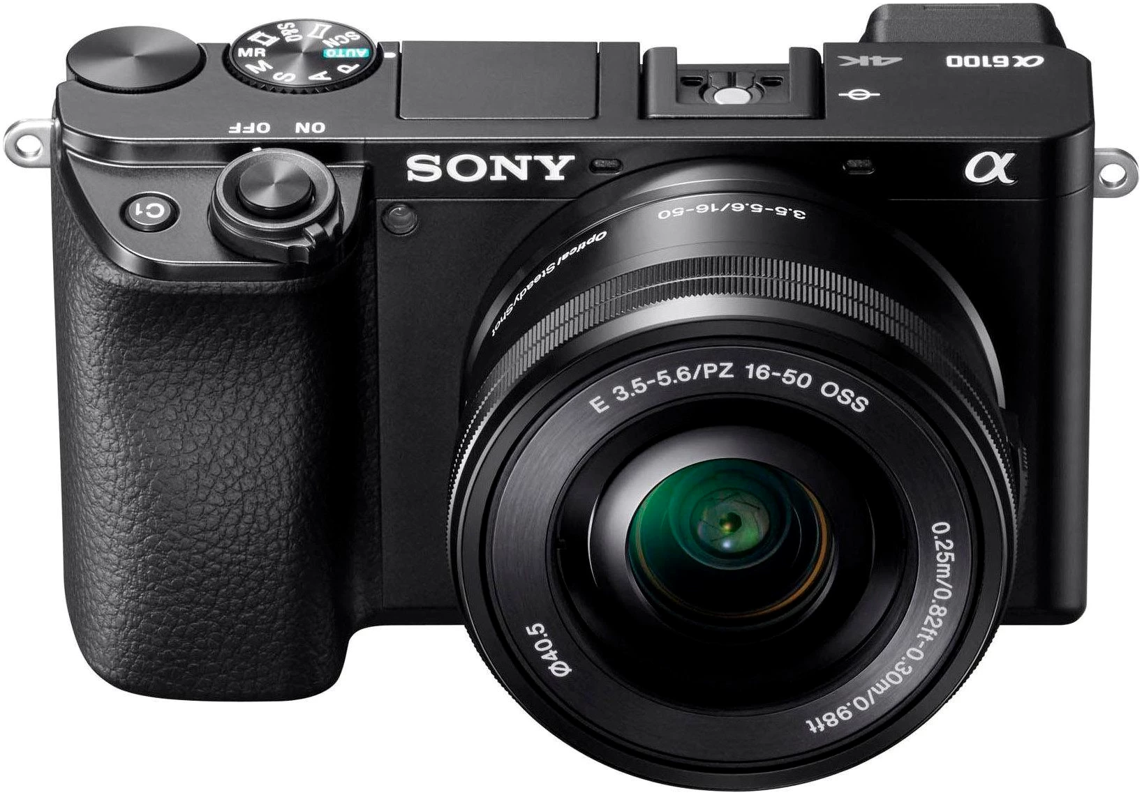 Sony Alpha 6100 APS-C Kompaktkamera (24,2 MP, Bluetooth)