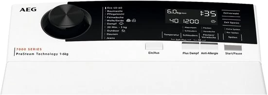 AEG Waschmaschine Toplader Serie 7000 LTR7A70260, 6 kg