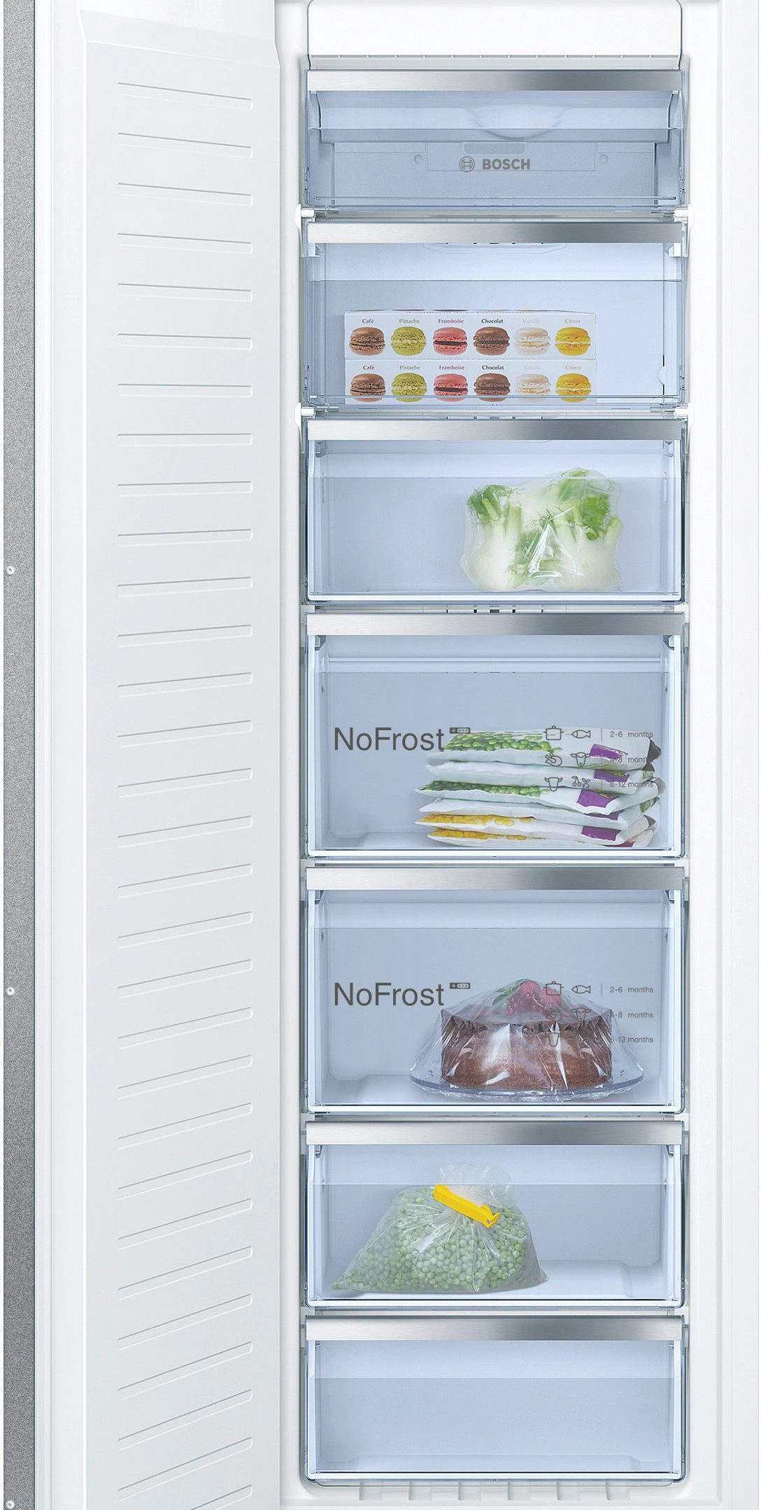 BOSCH Einbaugefrierschrank Serie 6 GIN81ACE0, 177,2 cm hoch, 55,8 cm breit