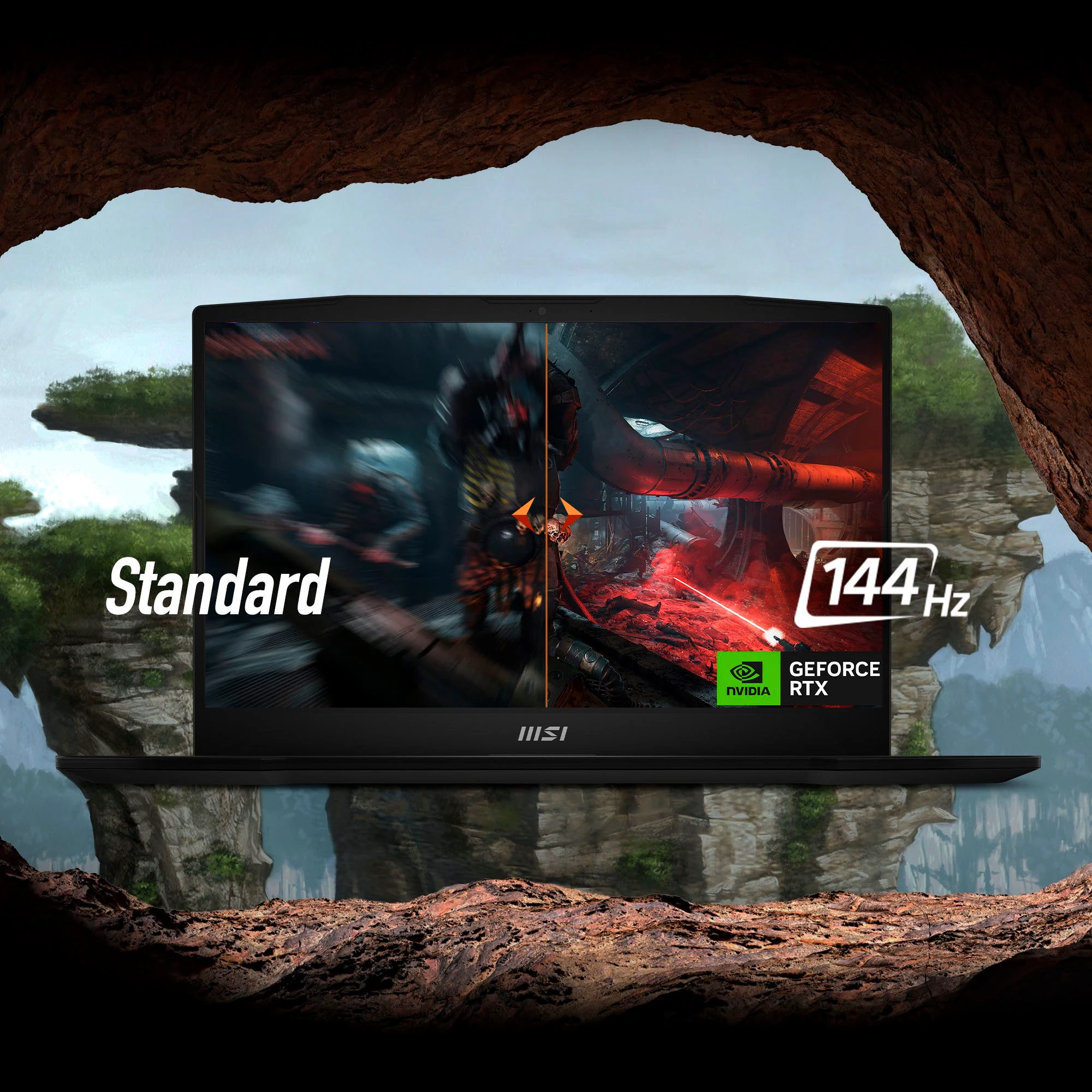 MSI Katana 17 B13VGK-1296 Gaming-Notebook
