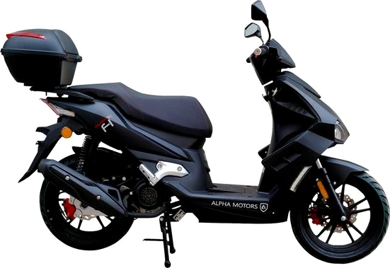 Alpha Motors Motorroller Mustang FI, 125 ccm, 85 km/h, Euro 5+, , mit USB-Anschluss