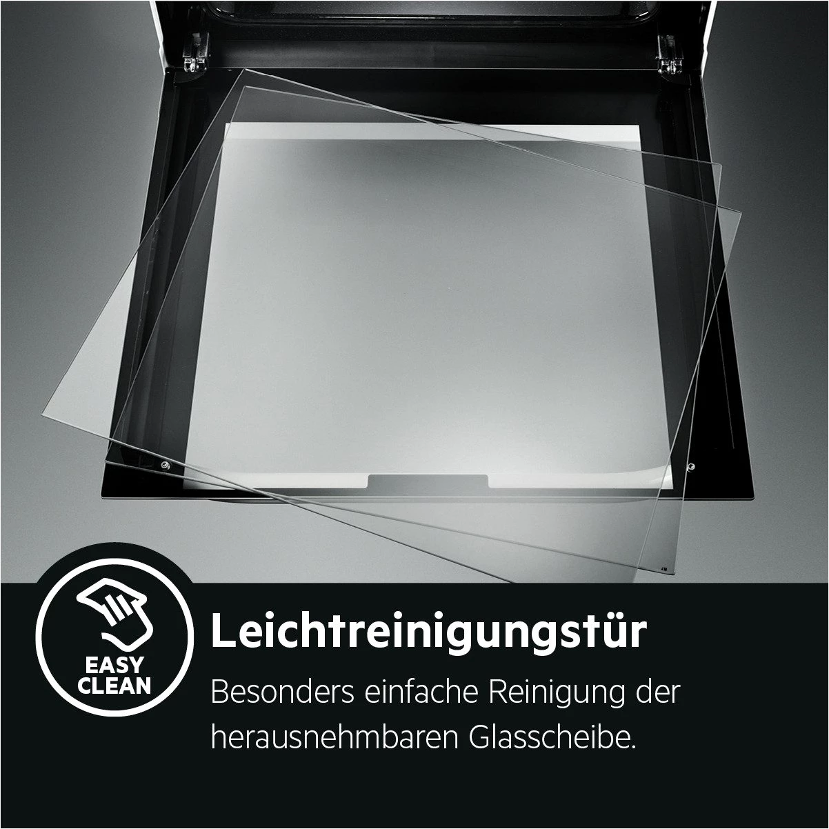 AEG Backofen-Set HH24BSM, Aqua Clean, Wasserdampfreinigung des Backofens, Grill
