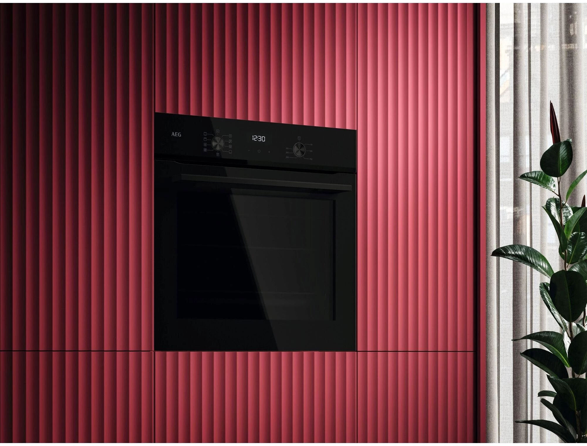 AEG Backofen-Set HH24BSIB, Aqua Clean, Wasserdampfreinigung des Ofens