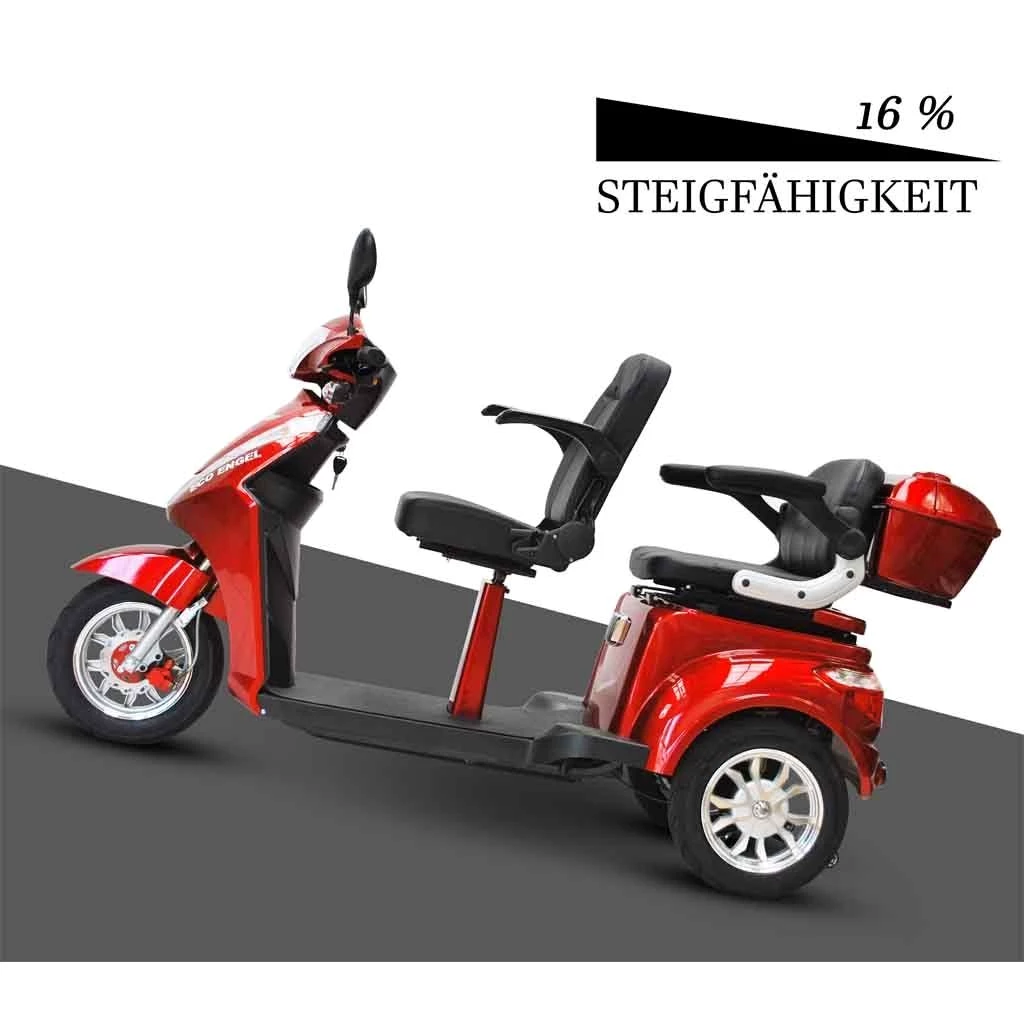 ECO ENGEL Elektromobil ECO ENGEL 503 Seniorenmobil 25 km/h 1000 W Zweisitzer, 1000,00 W, 25