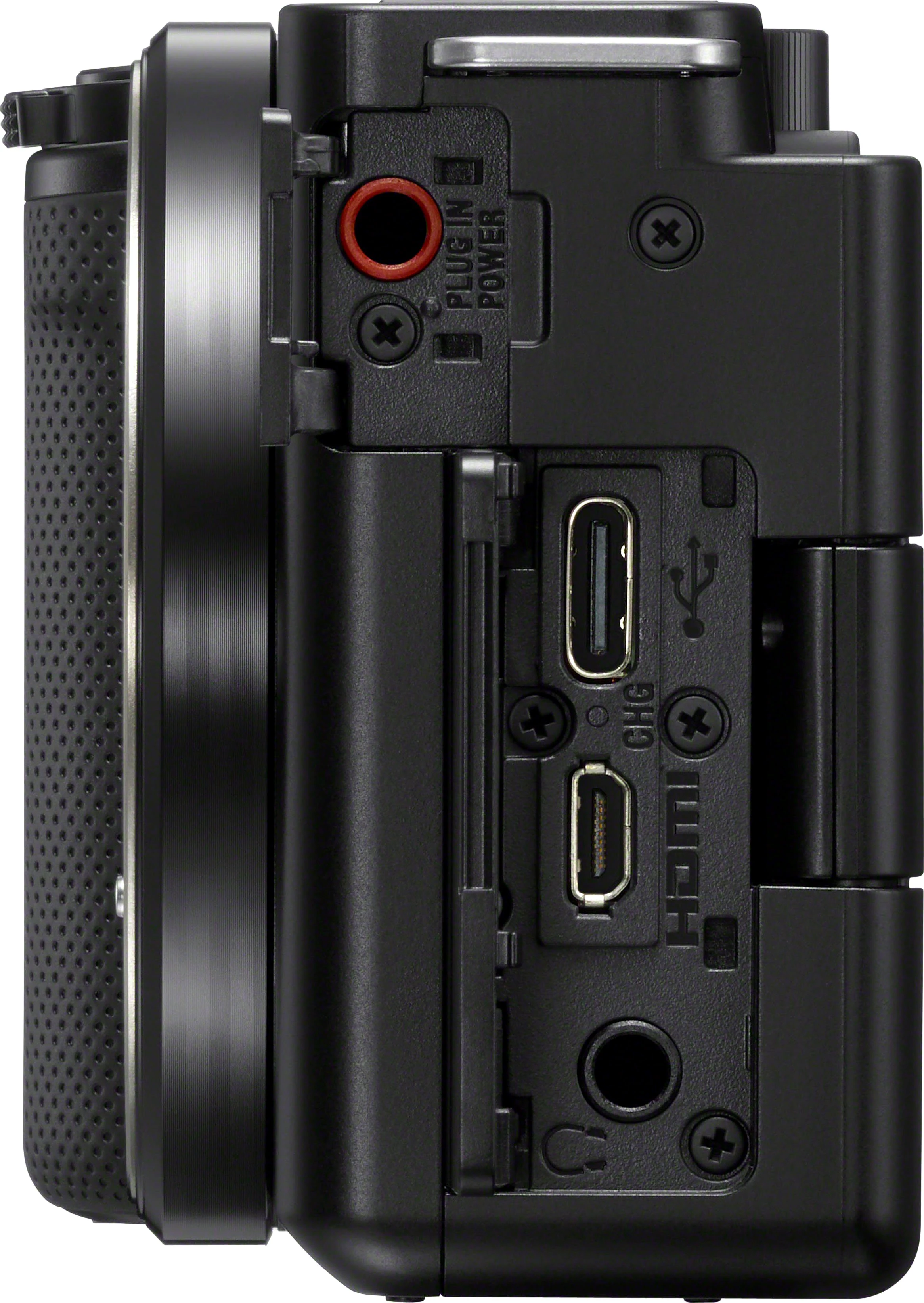 Sony Alpha ZV-E10 Systemkamera (24,2 MP, Bluetooth, WLAN (WiFi), Youtube Kamera)