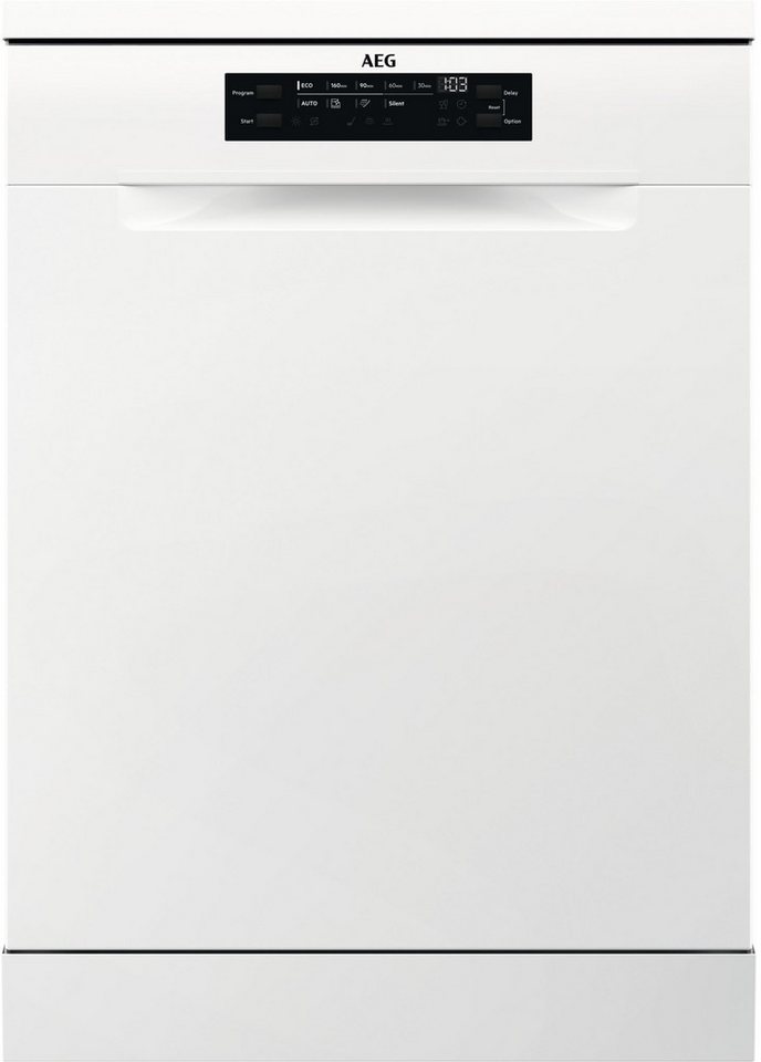 AEG Standgeschirrspüler 5000 FFB7672APW, 14 Maßgedecke, AirDry: Kein Nachtrockne