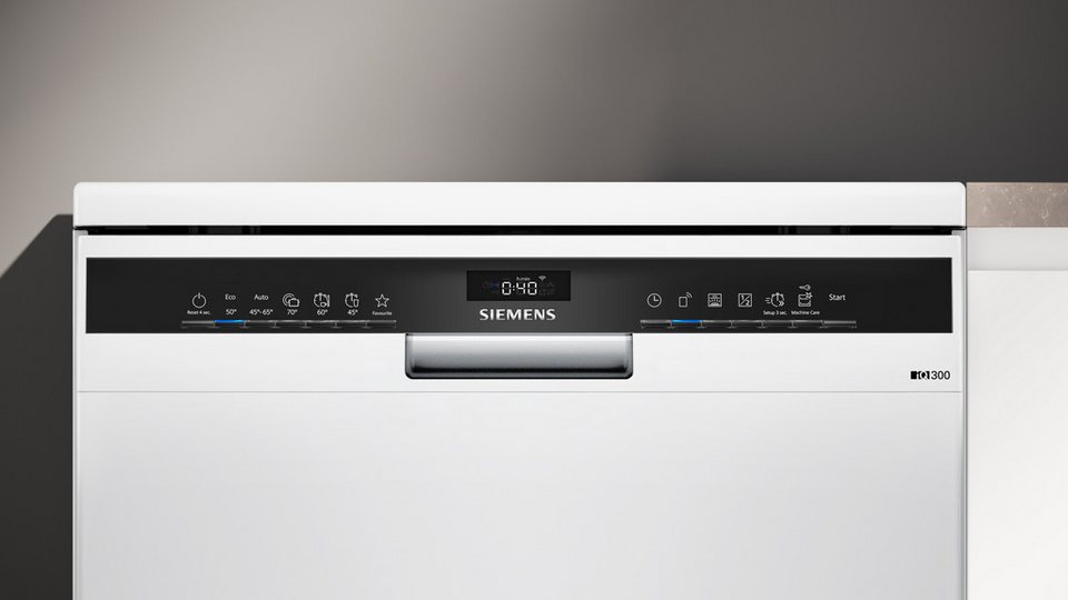 SIEMENS Standgeschirrspüler iQ300 SN23EW28AE, 13 Maßgedecke, Made in Germany, fl