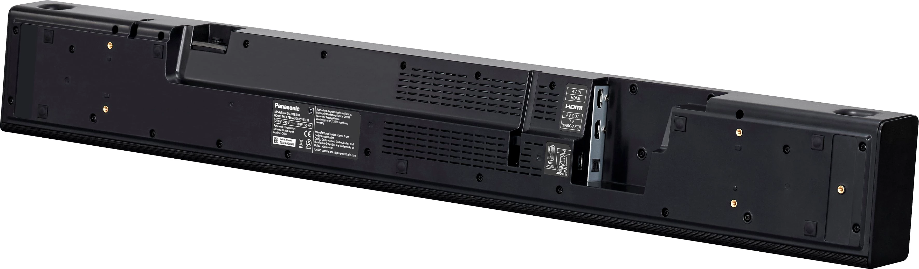 Panasonic SC-HTB600 Soundbar 2.1 Soundsystem 2.1 (Bluetooth, 360 W)