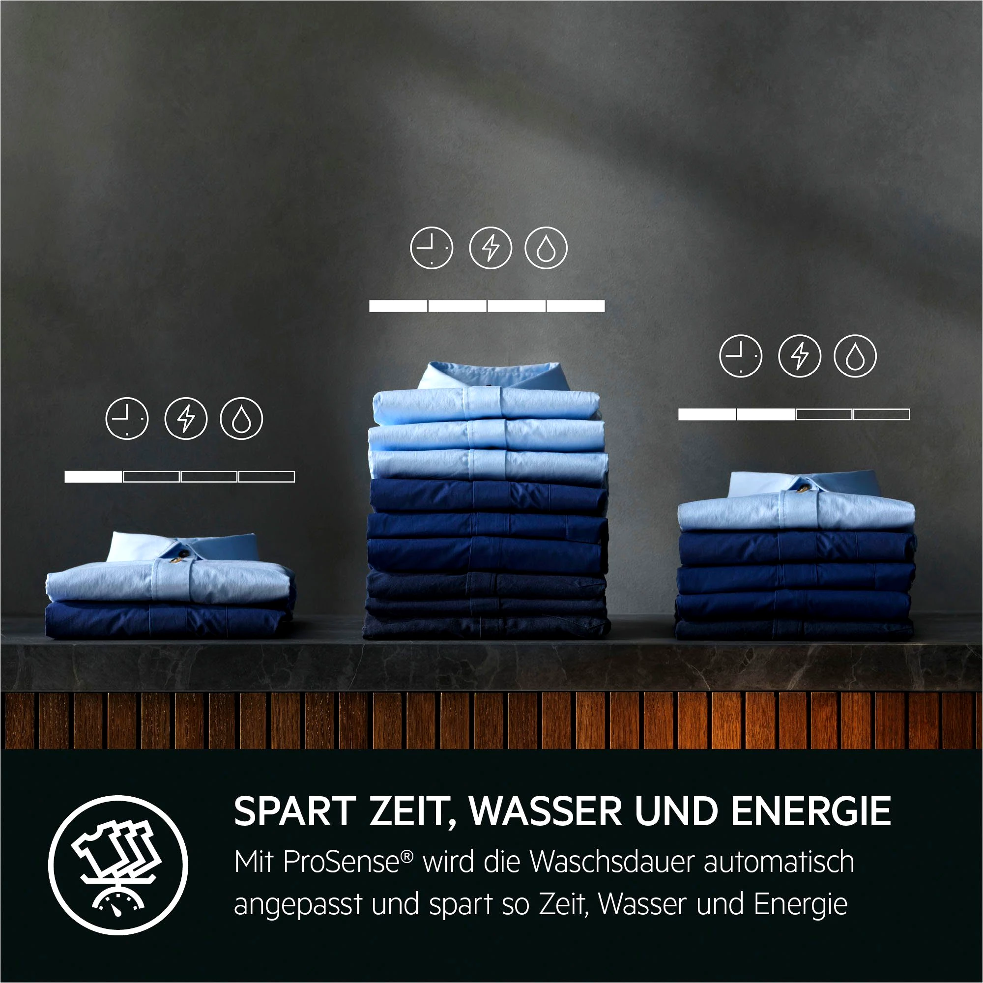 AEG Waschmaschine Serie 6000 mit ProSense-Technologie L6FA68FL, 8 kg, 1600 U/min