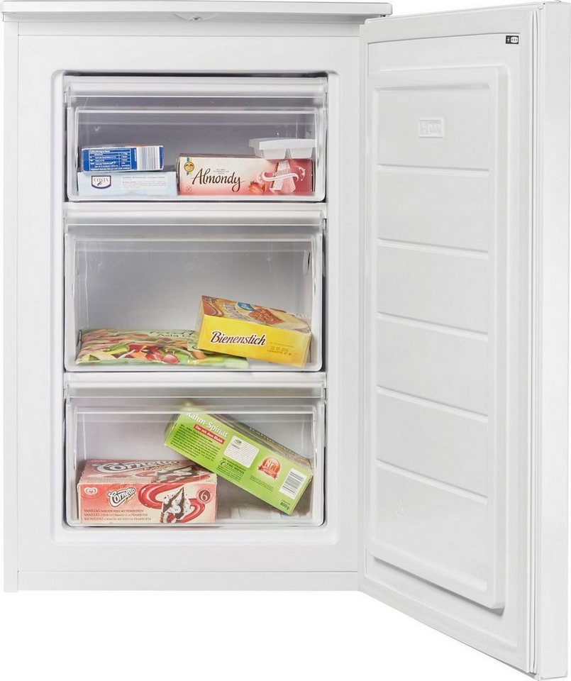 Hanseatic Gefrierschrank HGS8555BW, 85 cm hoch, 55 cm breit