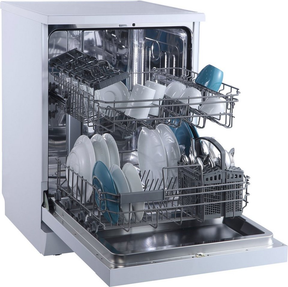 Hanseatic Standgeschirrspüler HG6085D137609HW, 14 Maßgedecke, für 14 Maßgedecke,