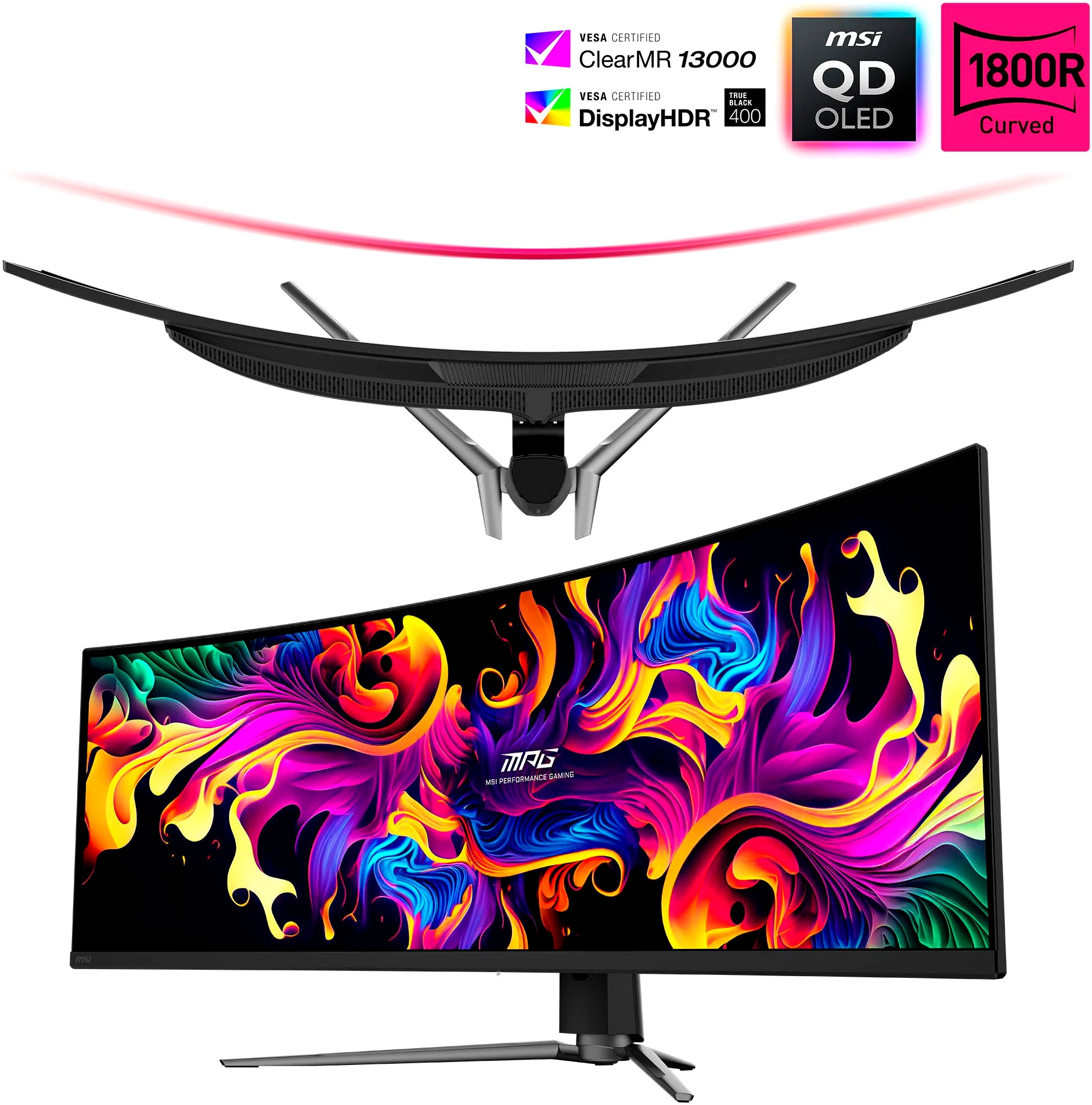 MSI MPG 491CQPX QD-OLED Curved-Gaming-Monitor