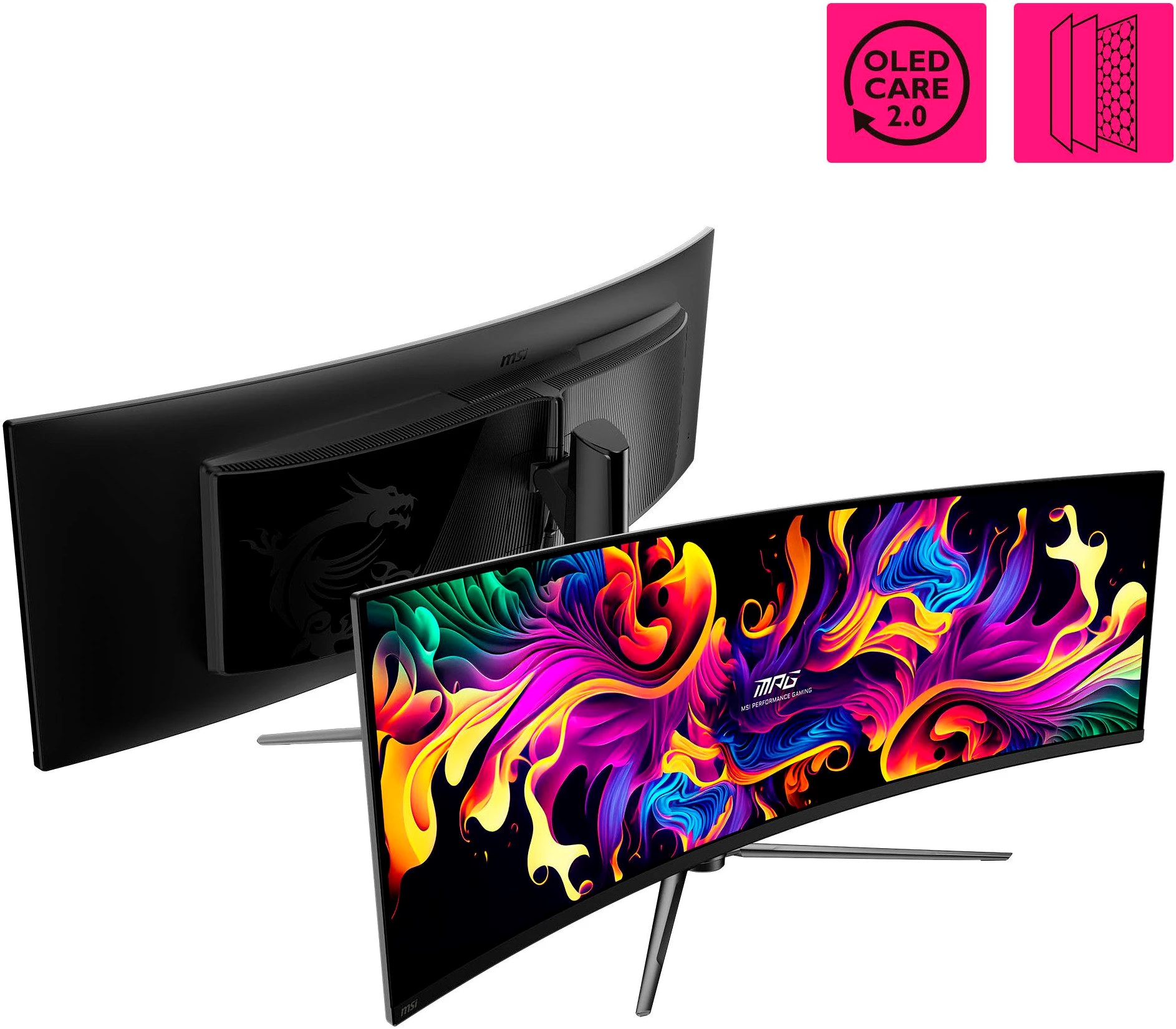 MSI MPG 491CQPX QD-OLED Curved-Gaming-Monitor