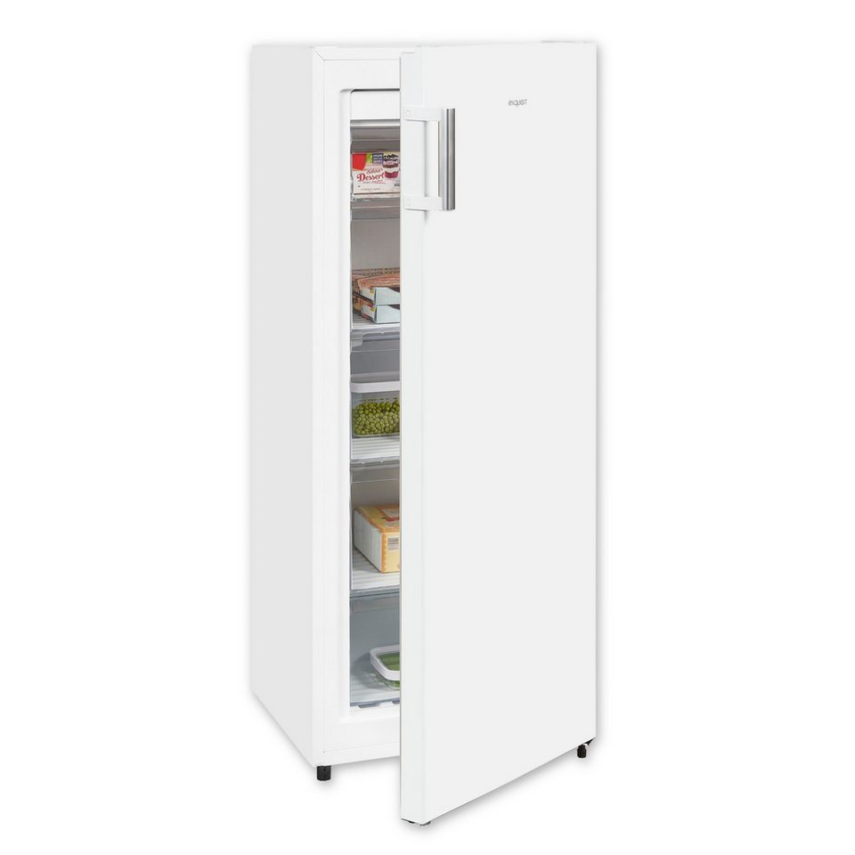exquisit Gefrierschrank GS5231-NF-H-010E weiss, 143.5 cm hoch, 56 cm breit, XL-L