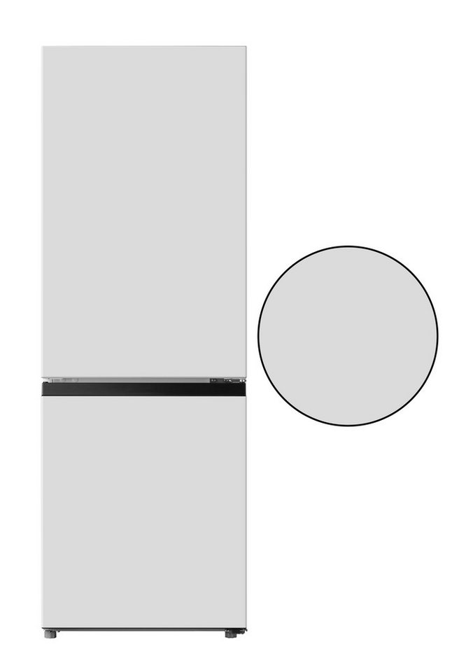 Hanseatic Kühl-/Gefrierkombination HKGK14349BW, 143 cm hoch, 49,5 cm breit