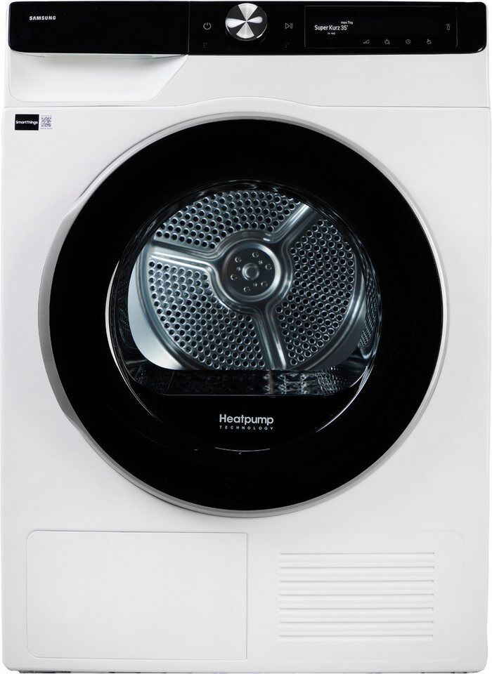 Samsung Wärmepumpentrockner DV6400D DV90DG6845LKU2, Klartext-Display - Einfache