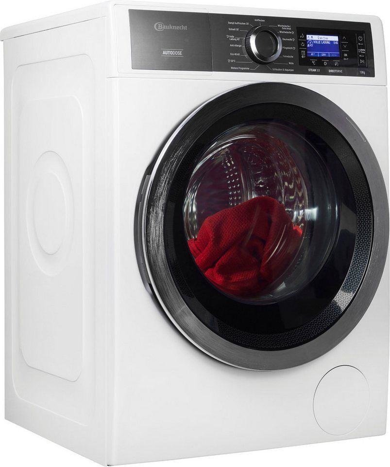 BAUKNECHT Waschmaschine B8 09AD SILENCE DE, 10 kg, 1400 U/min, Gentle Power-Tech