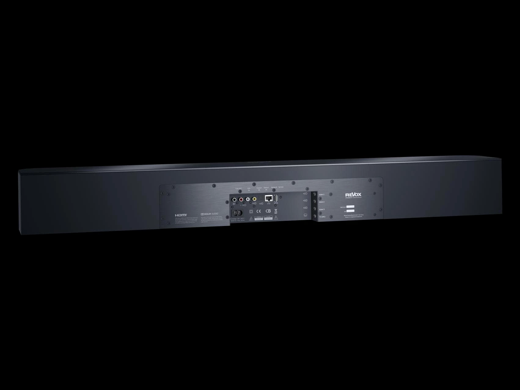 Revox STUDIOART S100 Audiobar schwarz Soundbar
