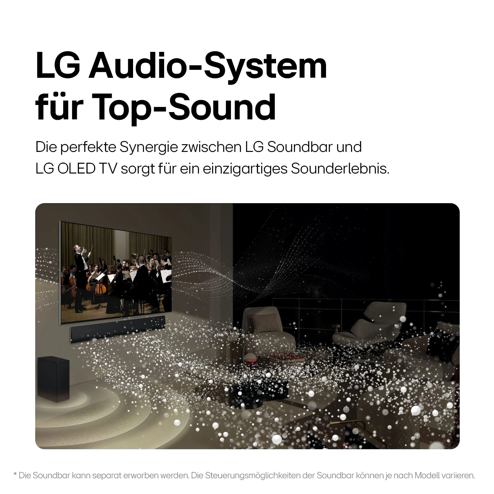 LG OLED65C47LA OLED-Fernseher (164 cm/65 Zoll, 4K Ultra HD, Smart-TV)
