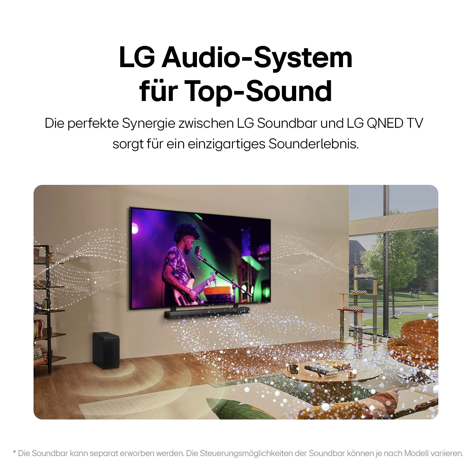 LG 75QNED85T6C QNED-Fernseher (189 cm/75 Zoll, 4K Ultra HD, Smart-TV)