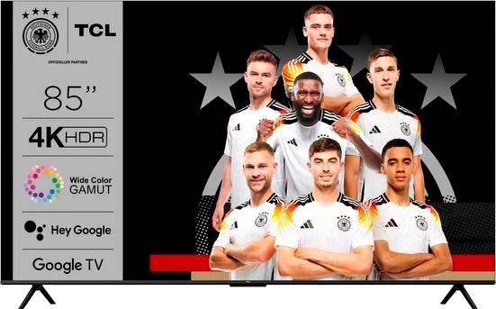 TCL 85V6BX1 LED-Fernseher (215 cm/85 Zoll, 4K Ultra HD, Android TV, Google TV, Smart-TV)
