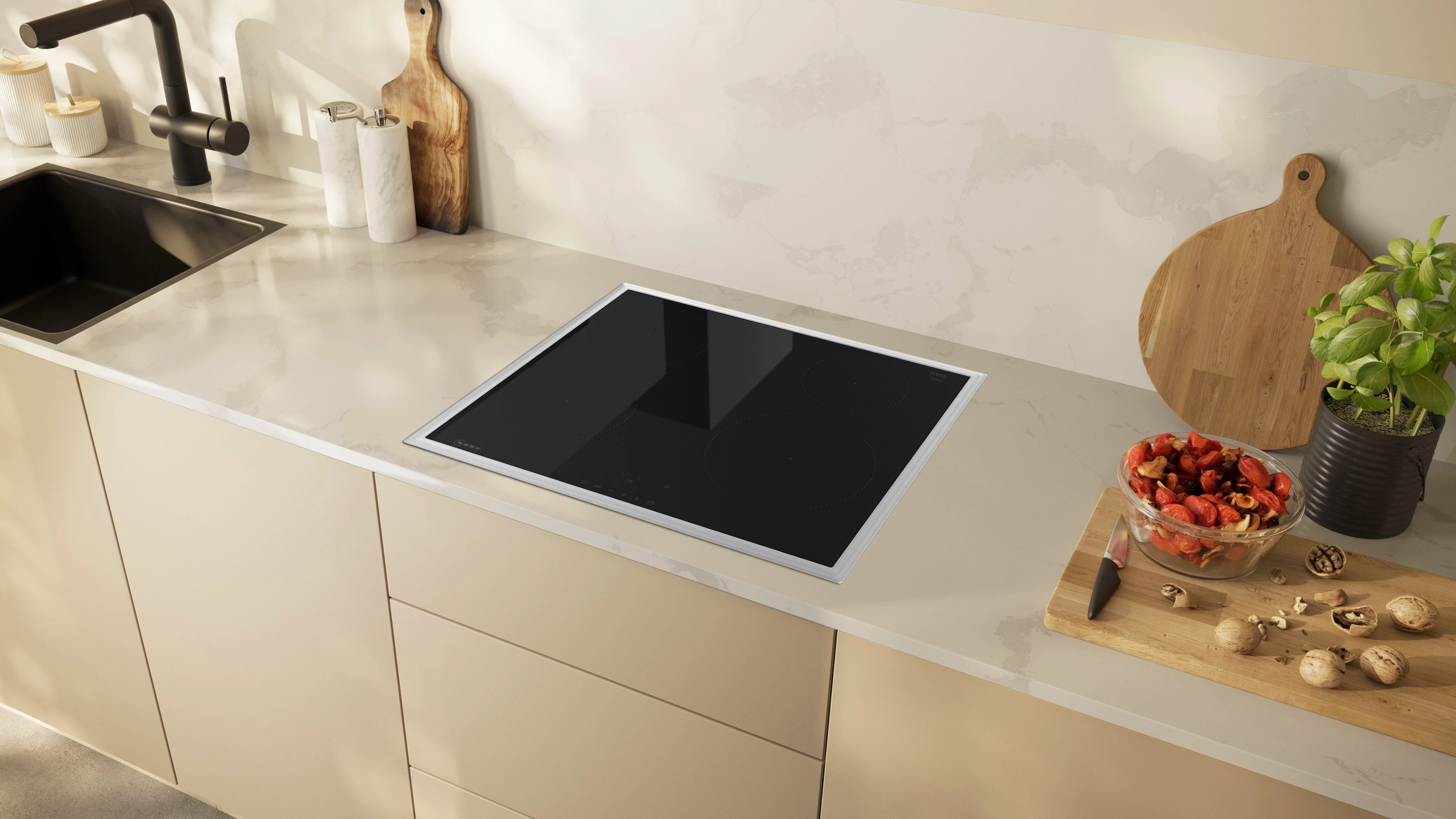 NEFF Backofen-Set BX46PIB0, mit Teleskopauszug nachrüstbar, Pyrolyse-Selbstreinigung
