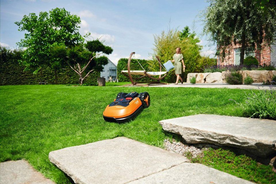 Worx Rasenmähroboter Landroid L1000, bis 1000 m² Rasenfläche, (Set), 1000m², 20V