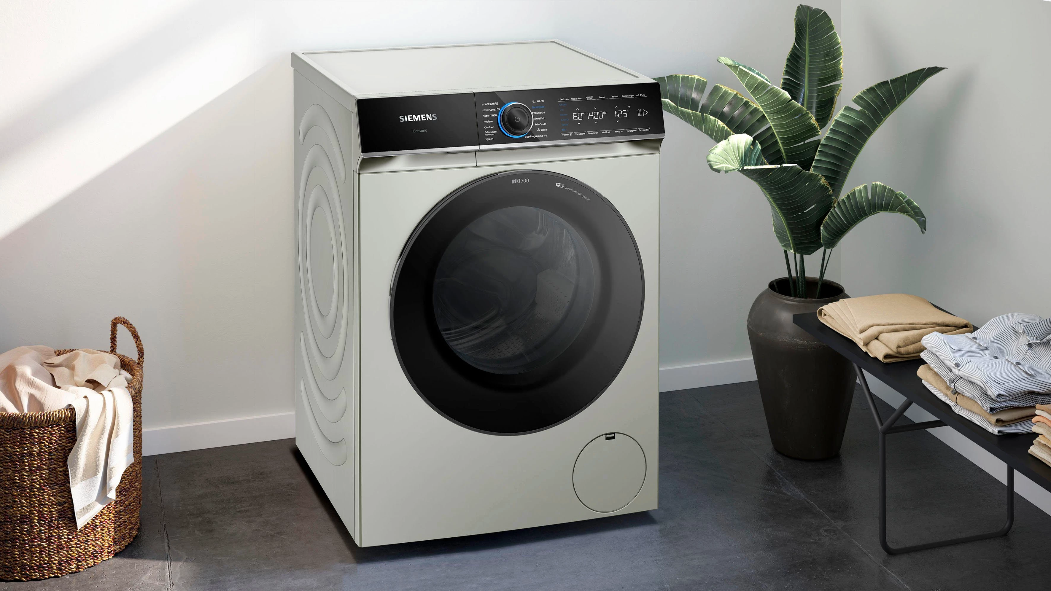 SIEMENS Waschmaschine WG44B20X40, 9 kg, 1400 U/min