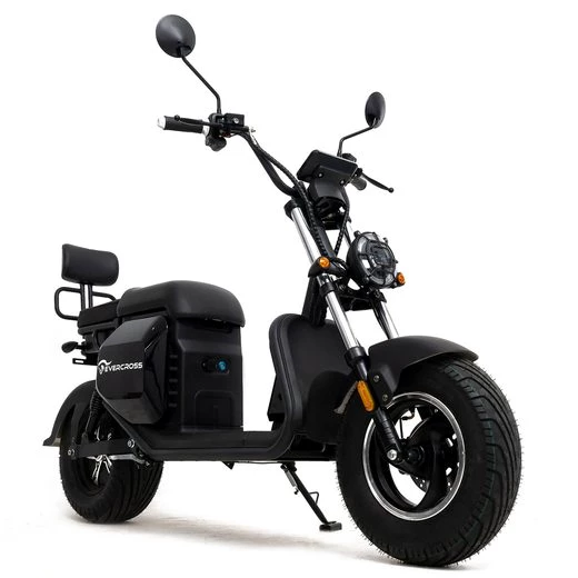 EVERCROSS TECH E-Motorroller 702, 60V-30Ah Lithium, Schwarz, 2000 Watt, 85KM, 45 km/h, 2000,00 W
