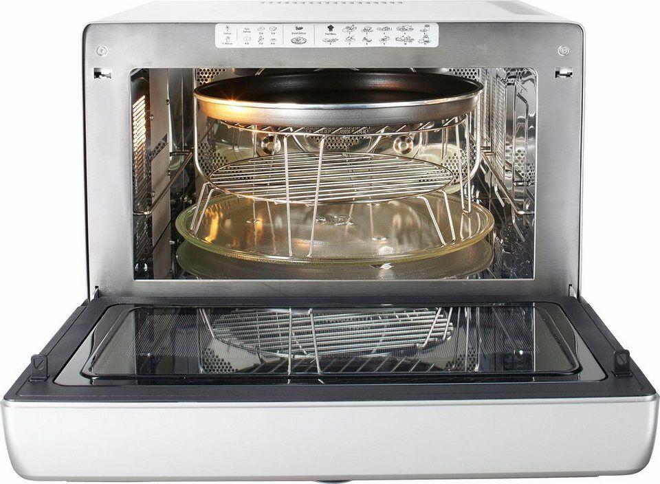 BAUKNECHT Mikrowelle MW 179 IN, Grill und Heißluft, 33 l