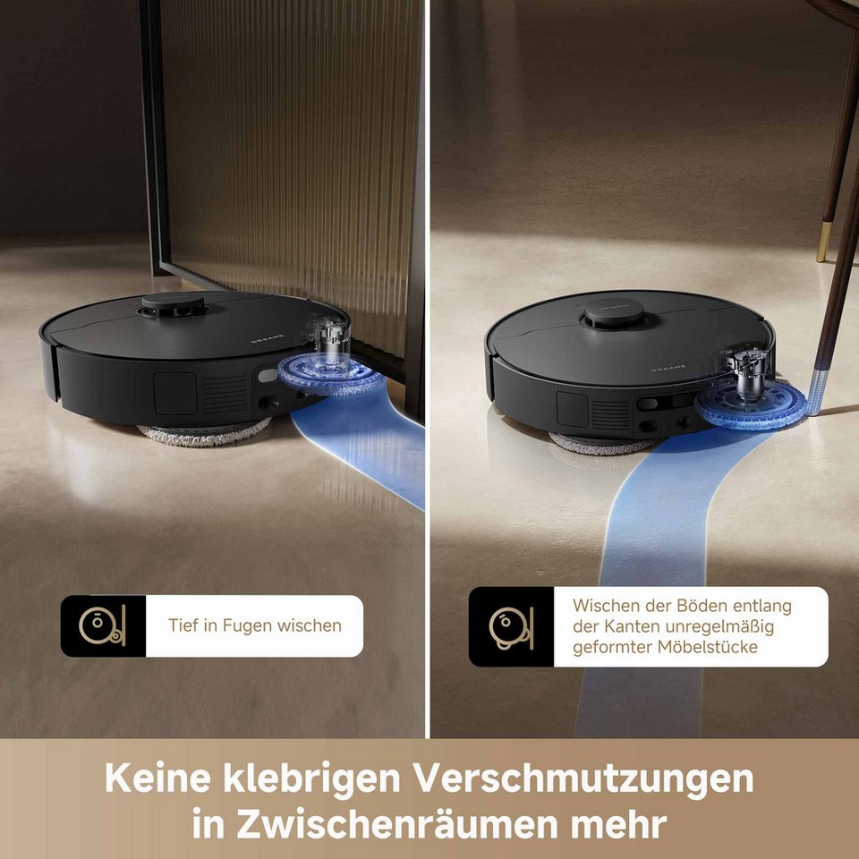 Dreame Saugroboter L40 Ultra AE, Mit Wischfunktion, 600 W, mit Beutel, 19.000Pa