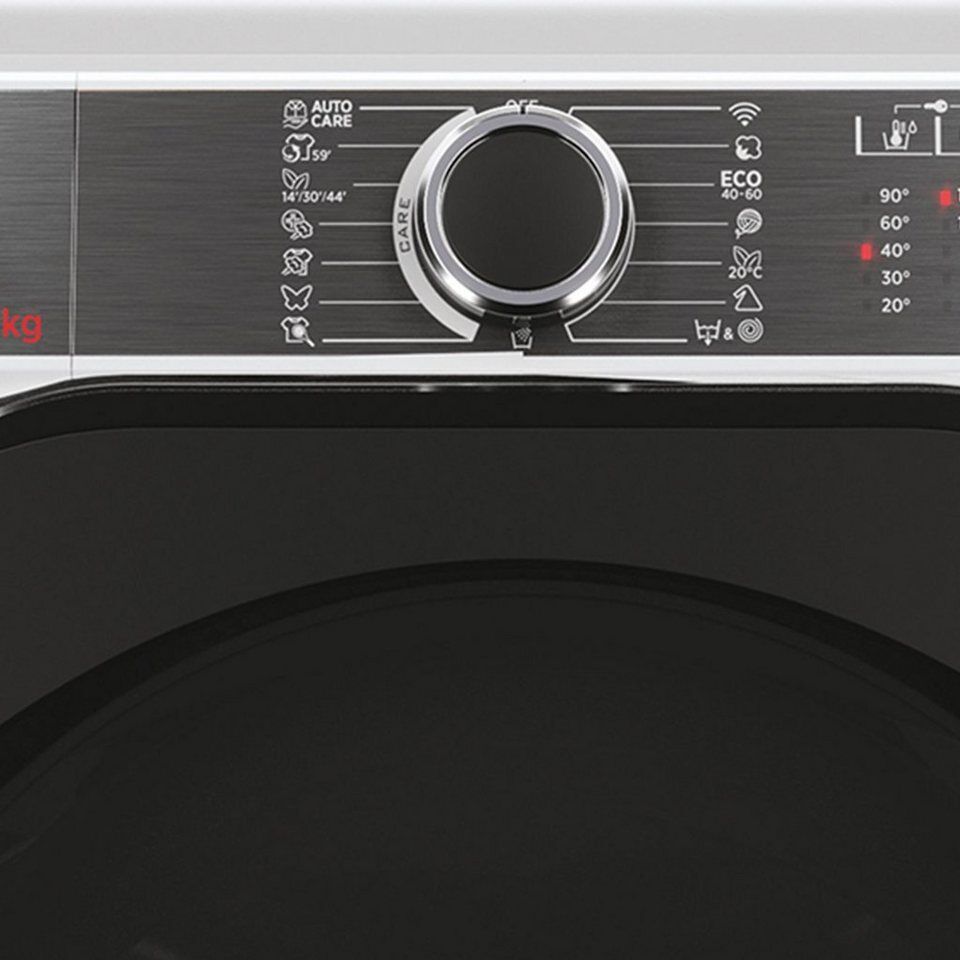 Hoover Waschmaschine H5WPB69AMBC/1-S, 9 kg, 1600 U/min, hOn App / Wi-Fi + Blueto
